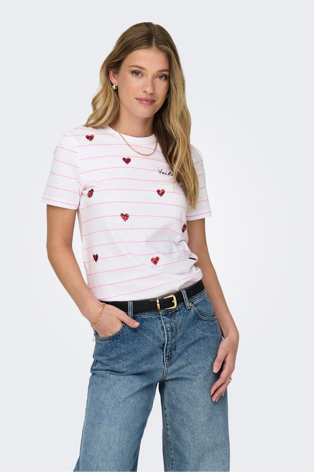 Only Playera de manga corta