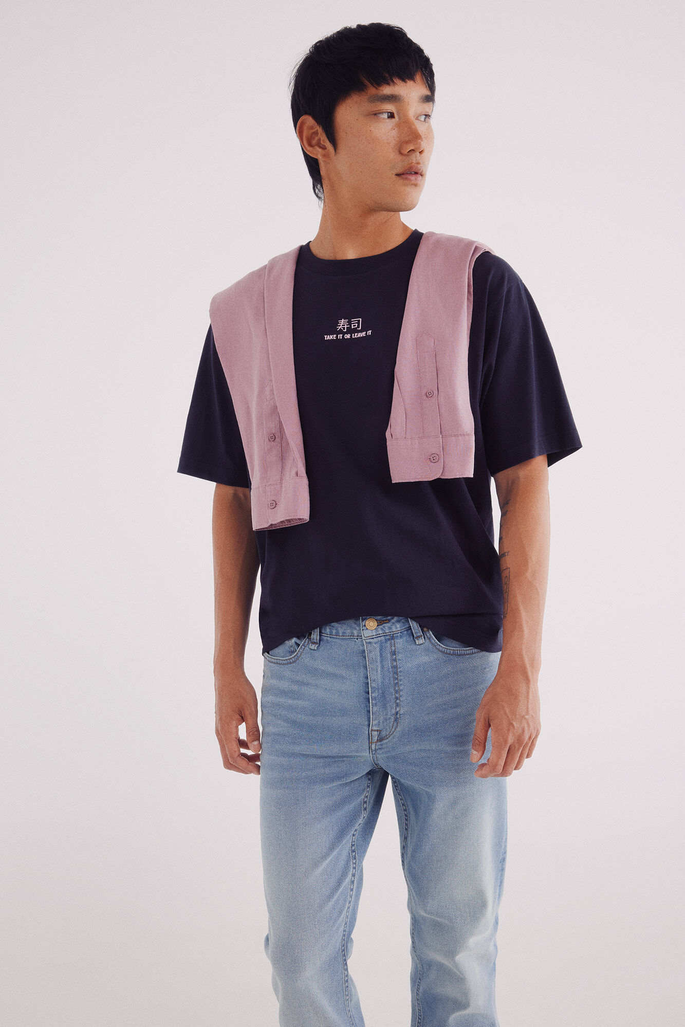 Springfield Jeans sobretintado skinny fit turquesa