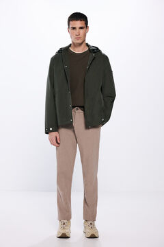 Springfield Parka corta ligera kaki