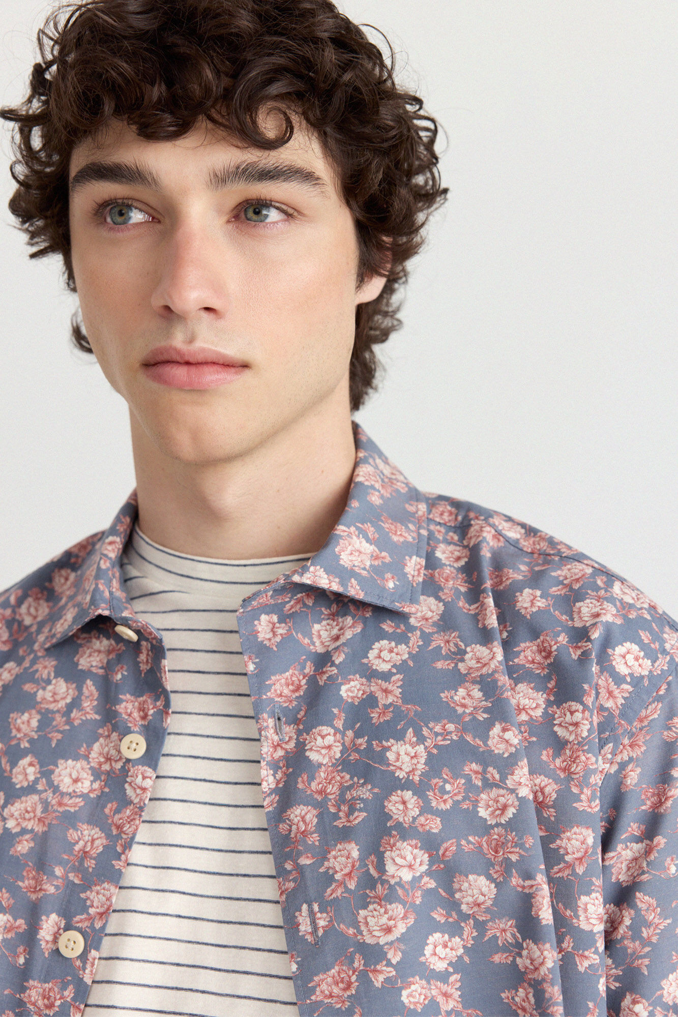 Springfield Camisa manga corta estampada