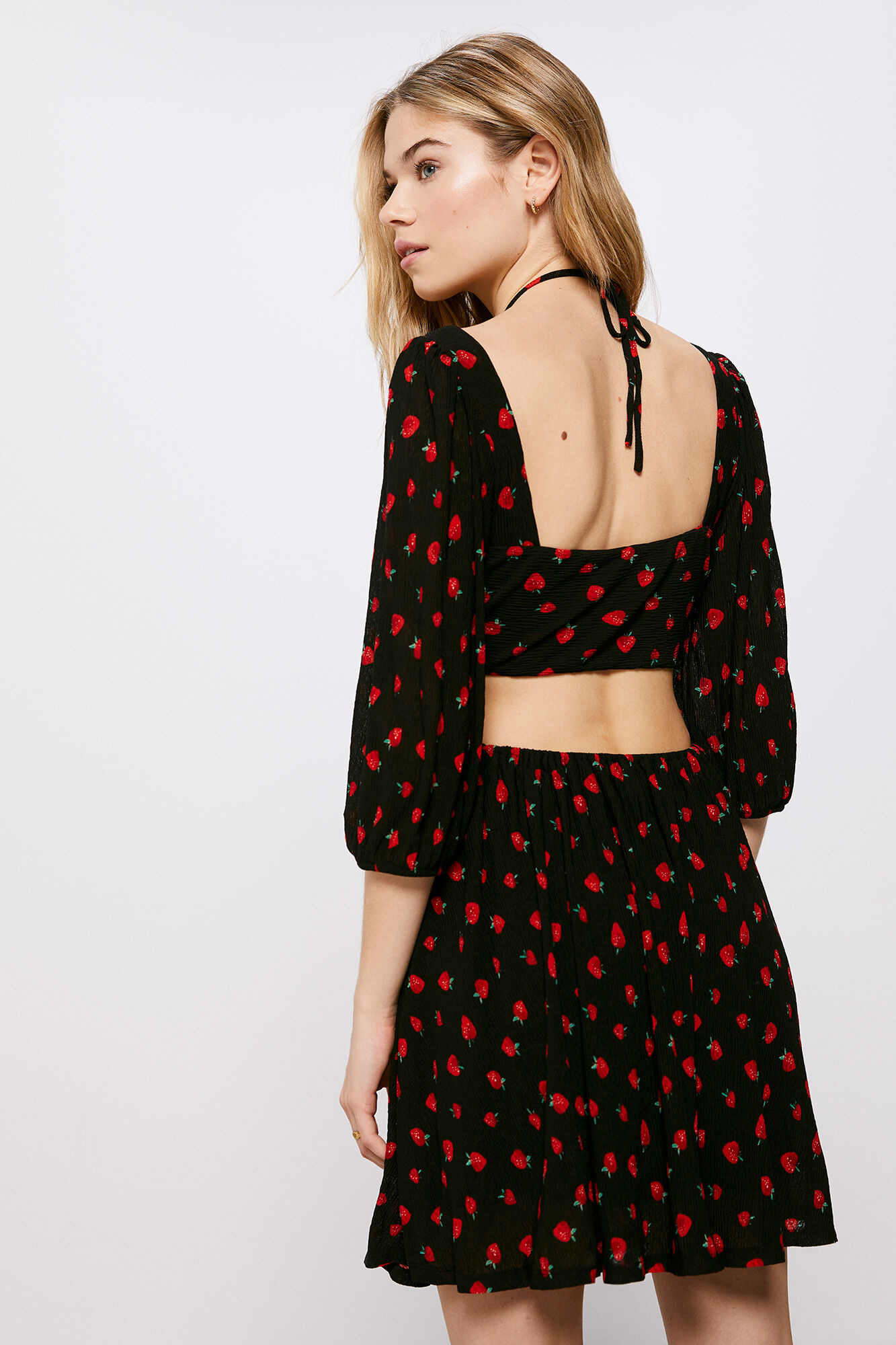 High Spirits Vestido Poppy negro
