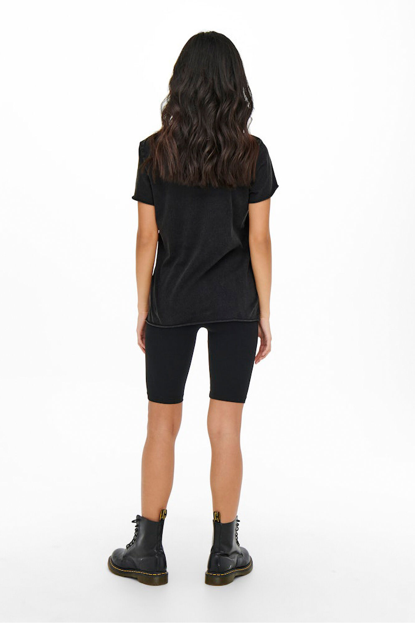 Only Playera estampada de manga corta  gris