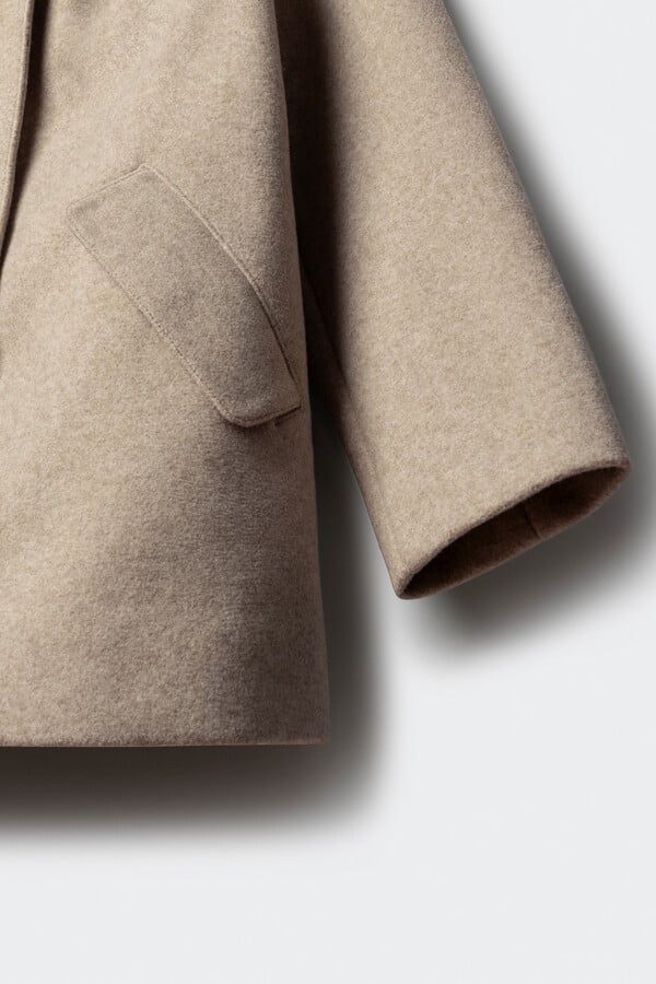 Springfield Kids Gabardina de tela para niñas beige