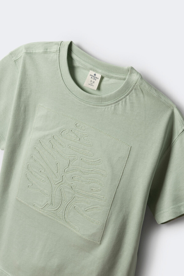 Springfield Kids Playera Arbol niño verde