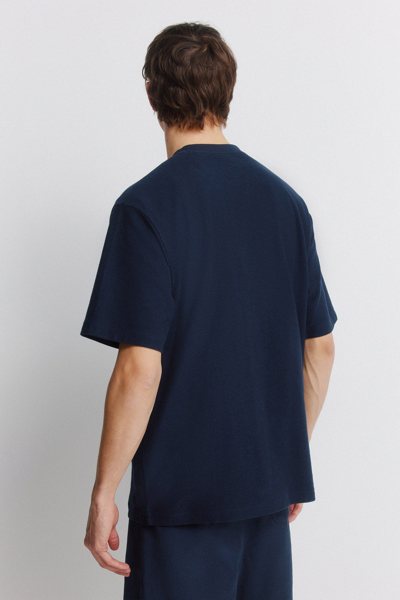 Springfield Playera textura azulado