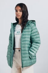 Springfield Chaqueta acolchada estrellas niña verde