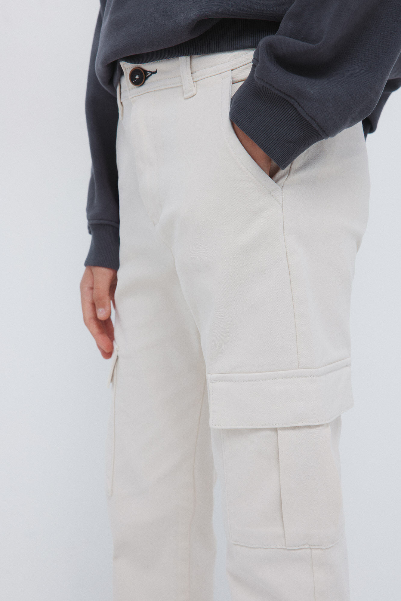 Springfield Kids Chinos cargo para ni&ntilde;os estampado