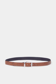 Springfield Cinturón reversible microperforado negro