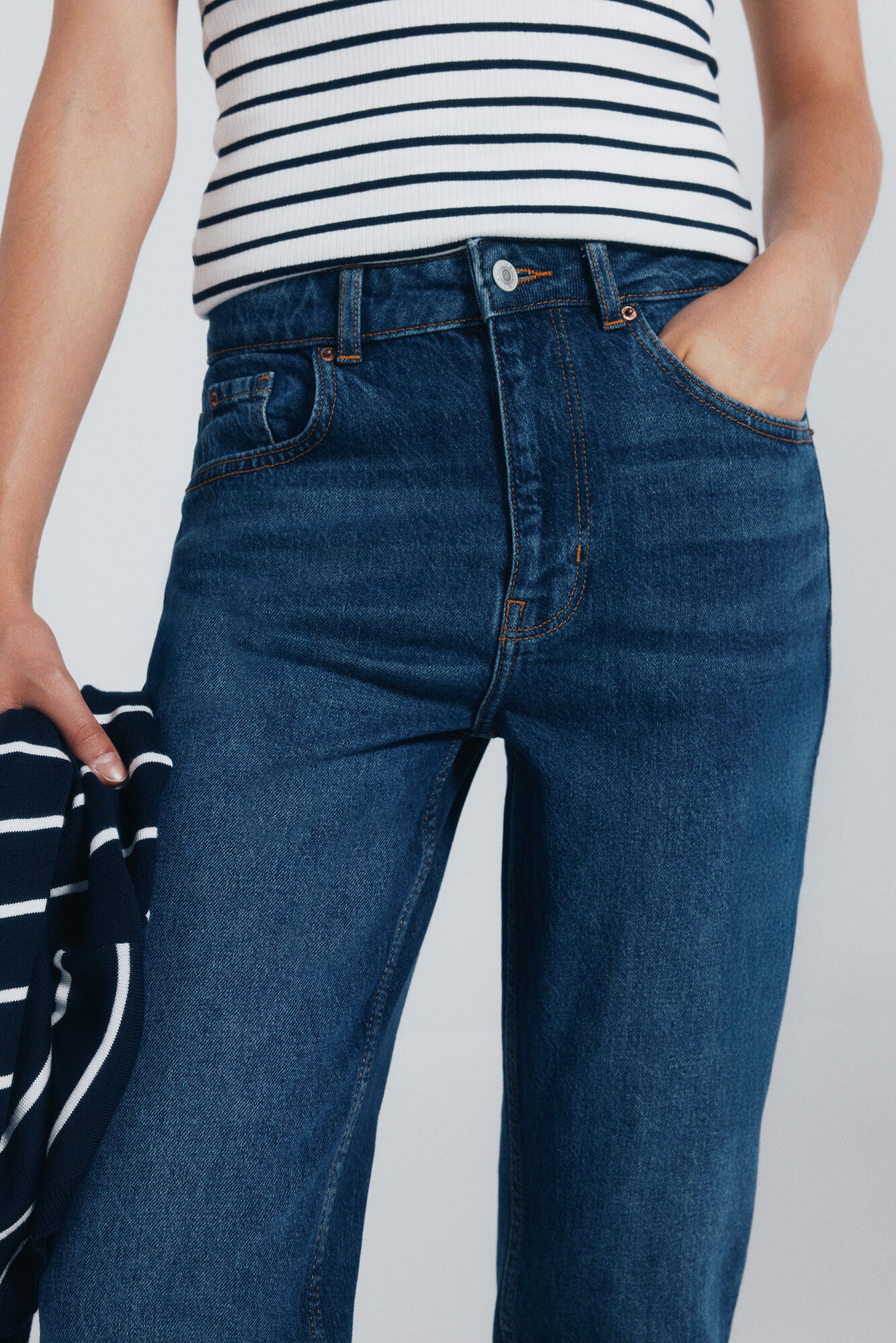 Springfield Jeans mom azul