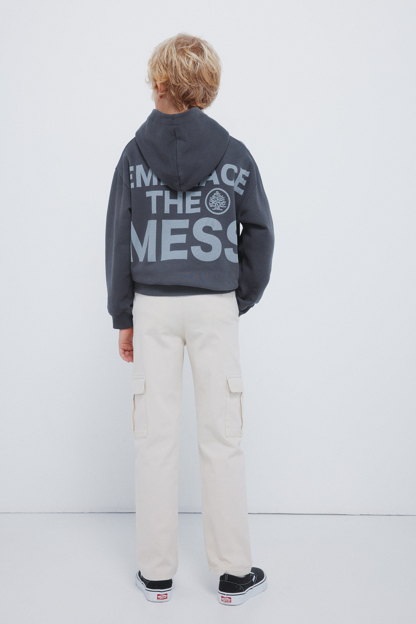 Springfield Kids Chinos cargo para ni&ntilde;os estampado