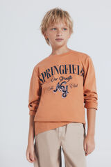 Springfield Kids Camiseta manga larga naranja sprinfield niño naranja