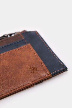 Springfield Monedero tarjetero efecto piel nude