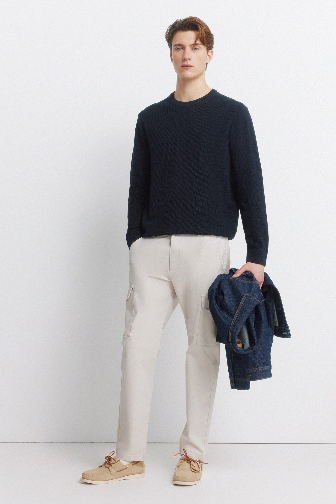 Springfield Pantal&oacute;n cargo c&oacute;modo slim fit