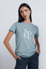 Springfield Playera "Soul" verde