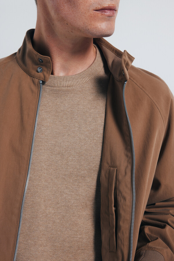 Springfield Chamarra algodón beige