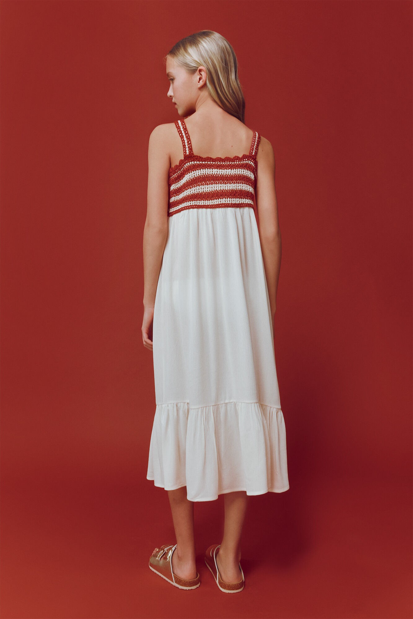Springfield Kids Vestido Menorca caf&eacute;