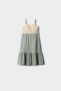 Springfield Kids Vestido con detalle de crochet para ni&ntilde;a