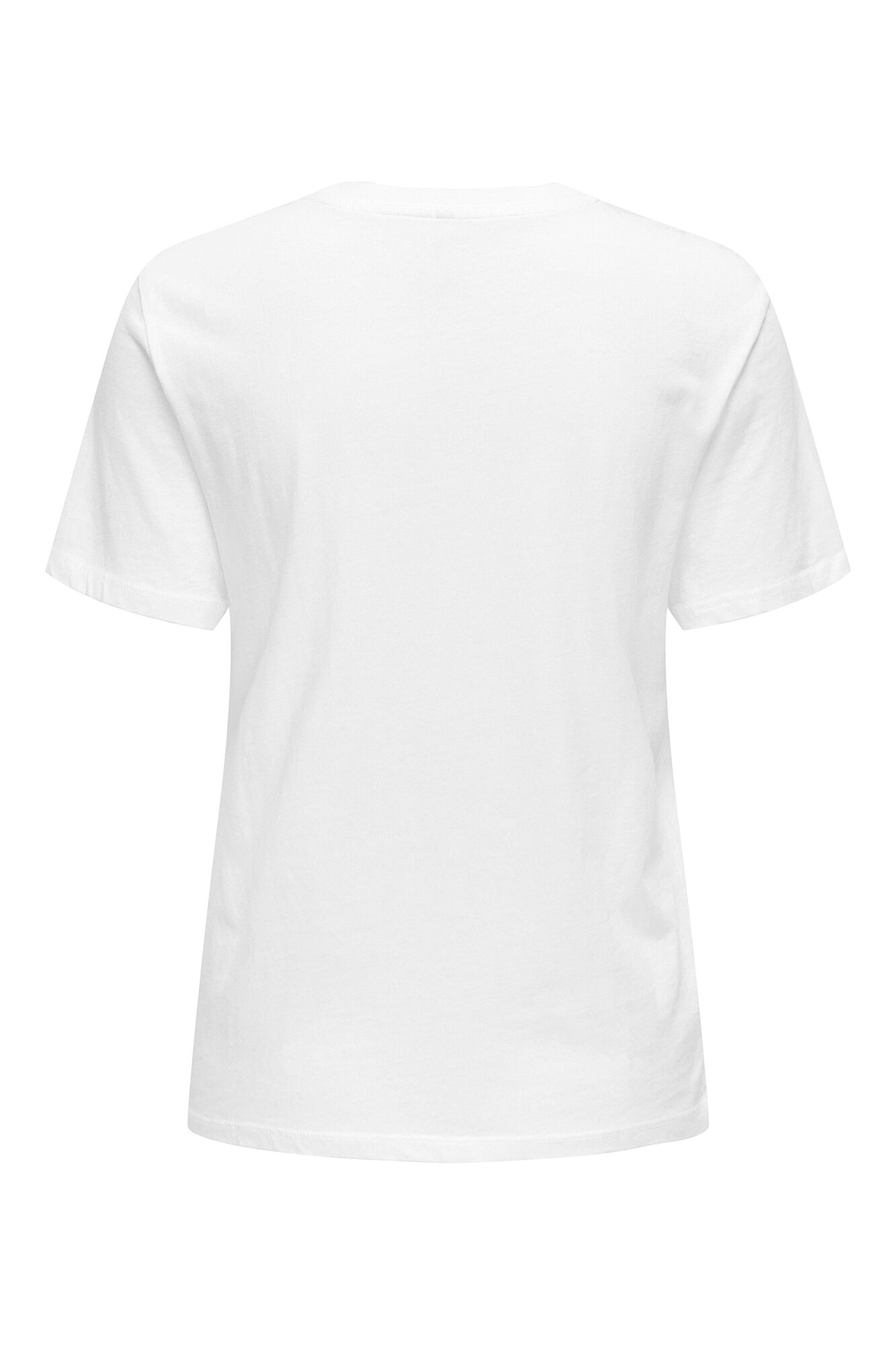 Only Playera de manga corta y cuello redondo beige