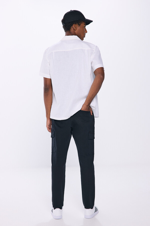 Springfield Pantalón cargo negro