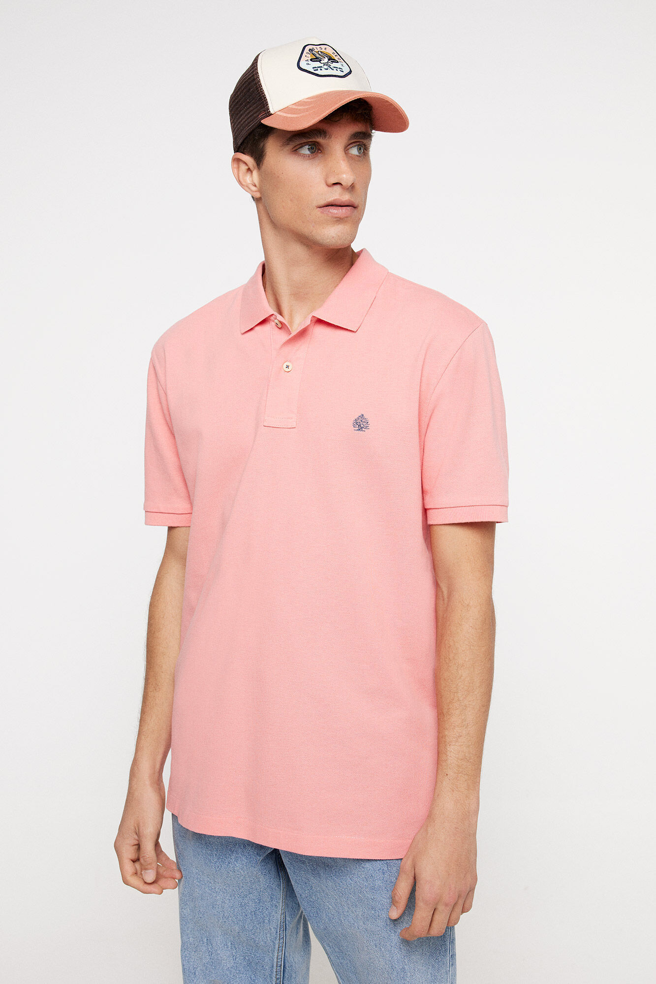 Polo pique basico regular fit Polos de hombre Springfield MX