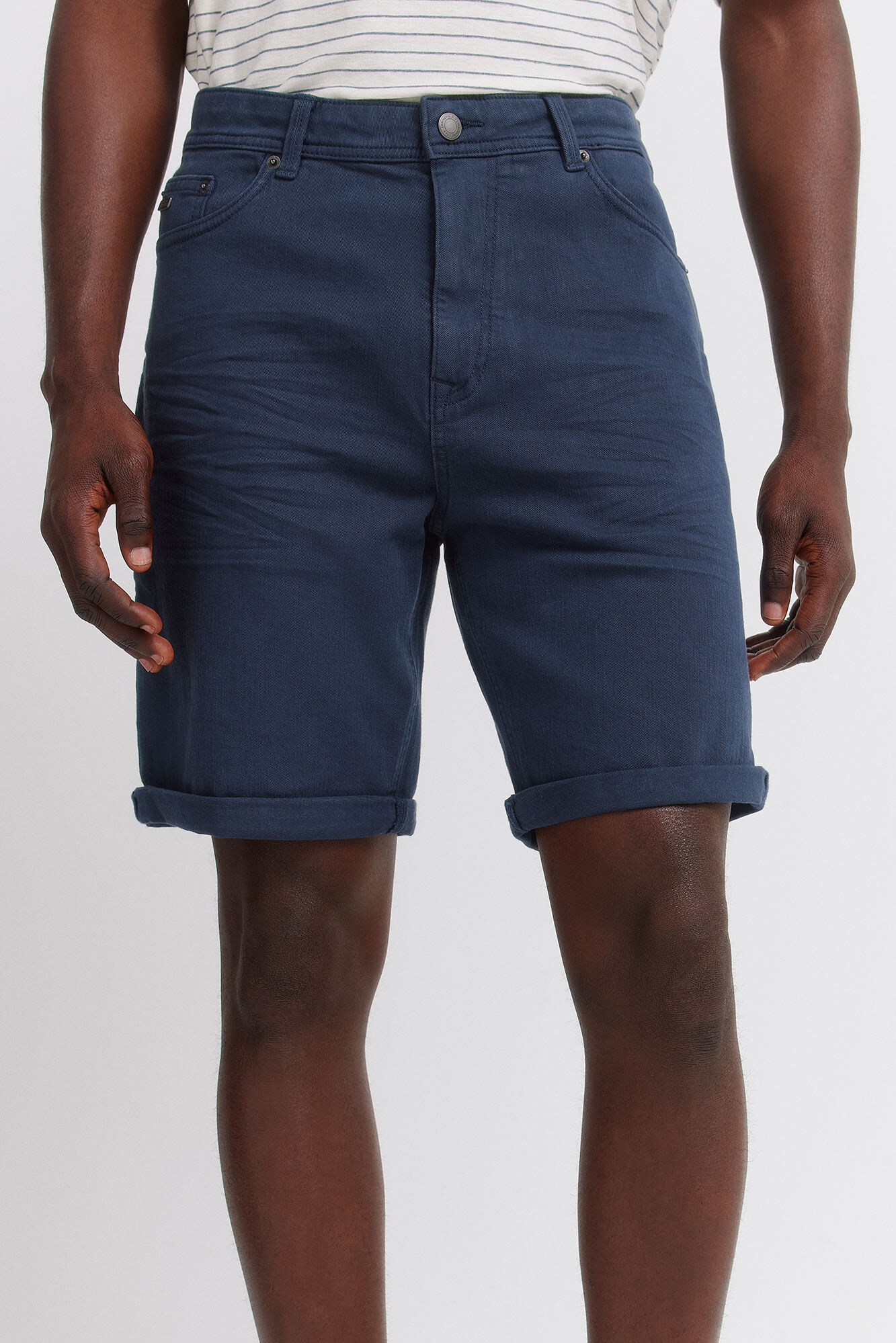 Springfield Bermudas 5 bolsillos lavadas slim fit
