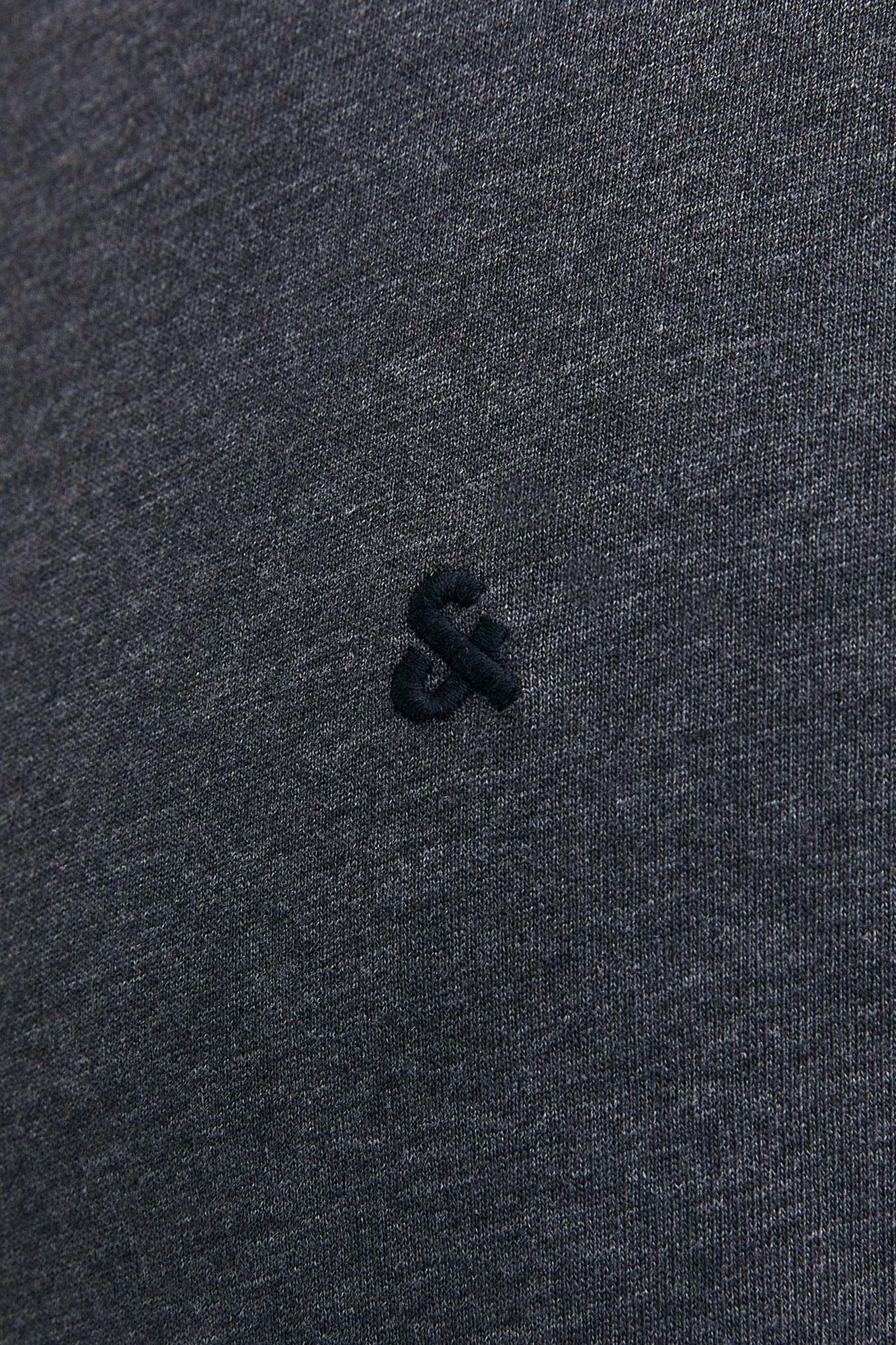 Jack & Jones Playera lisa est&aacute;ndar fit gris