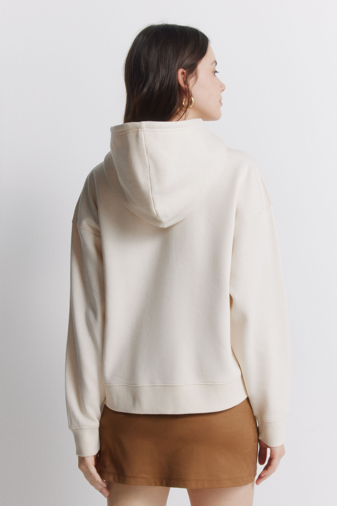 Springfield Sudadera con capucha estampado