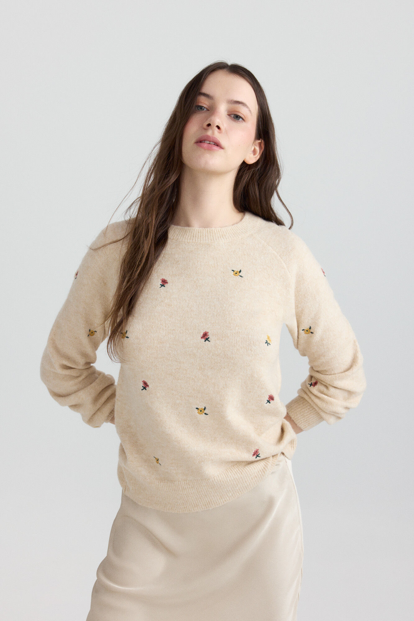 Springfield Su&eacute;ter bordado floral