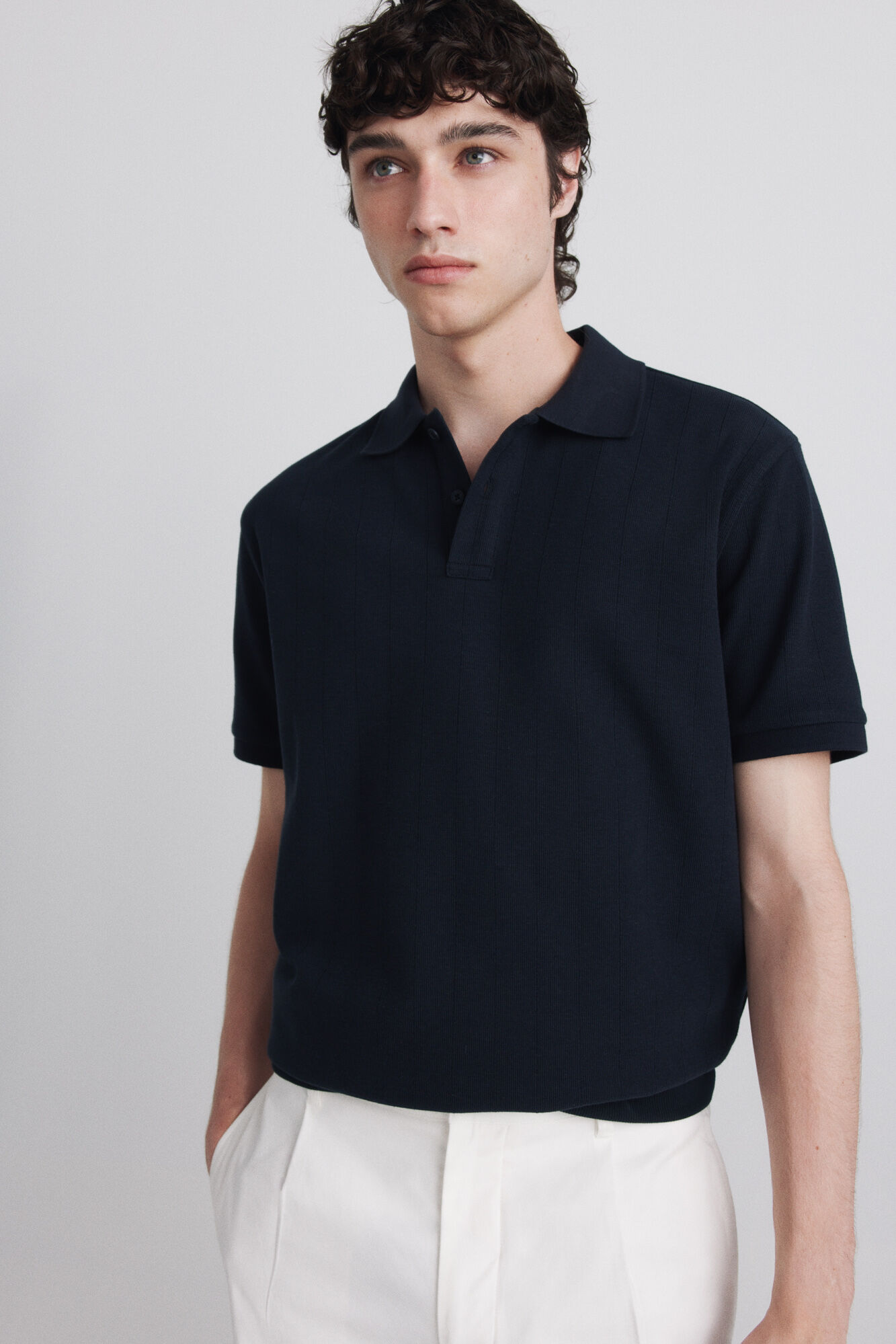 Springfield Polo de estructura regular fit