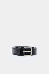 Springfield Cinturón básico piel negro
