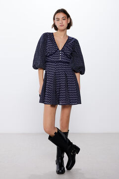 Springfield Vestido Ocean azul