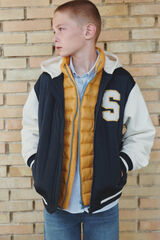 Springfield Kids Chaleco acolchado para ni&ntilde;o amarillo