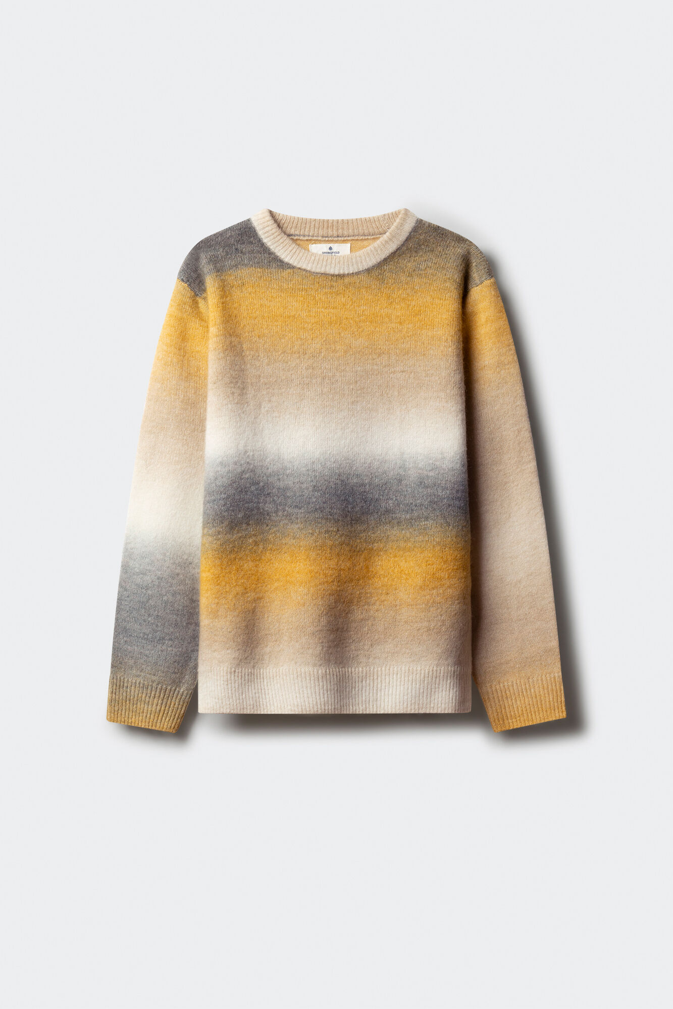 Springfield Kids Jersey de rayas naranjas para ni&ntilde;o amarillo