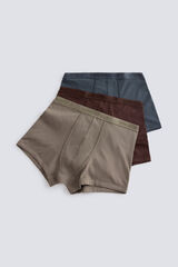 Springfield Pack de 3 b&oacute;xers azul