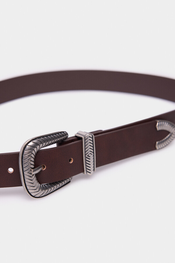 Springfield Cinturón cowboy  estampado