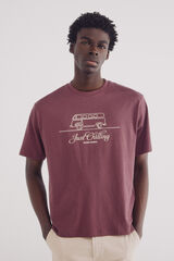 Springfield Playera just chilling púrpura