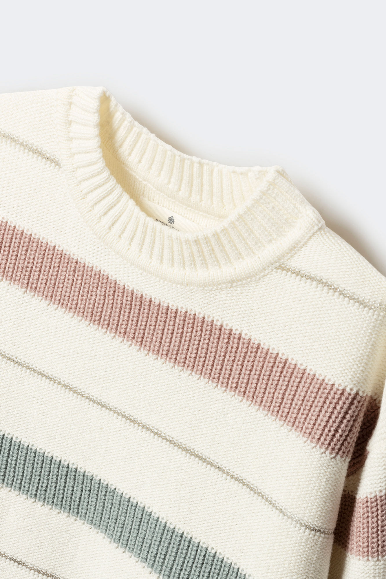 Springfield Kids Su&eacute;ter rayas ni&ntilde;a rosa