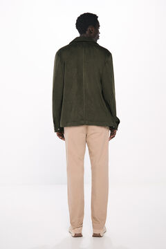 Springfield Pantalón chino regular fit beige