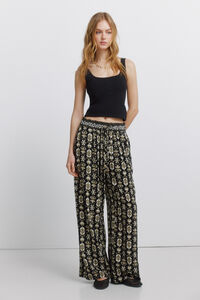 Springfield Pantal&oacute;n estampado r&uacute;stico con cord&oacute;n