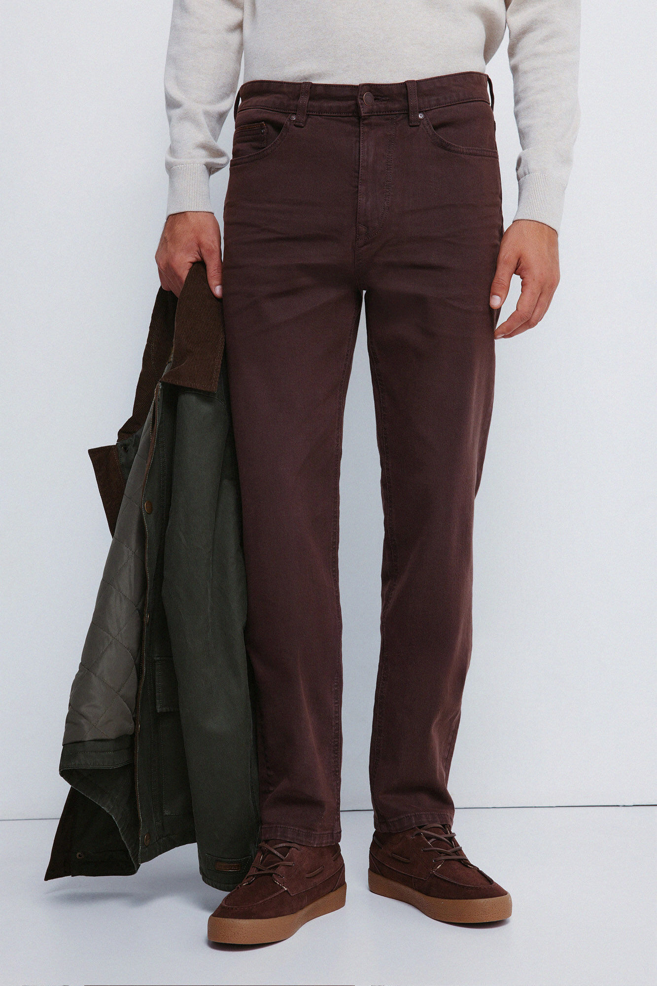 Springfield Pantal&oacute;n slim fit de 5 bolsillo
