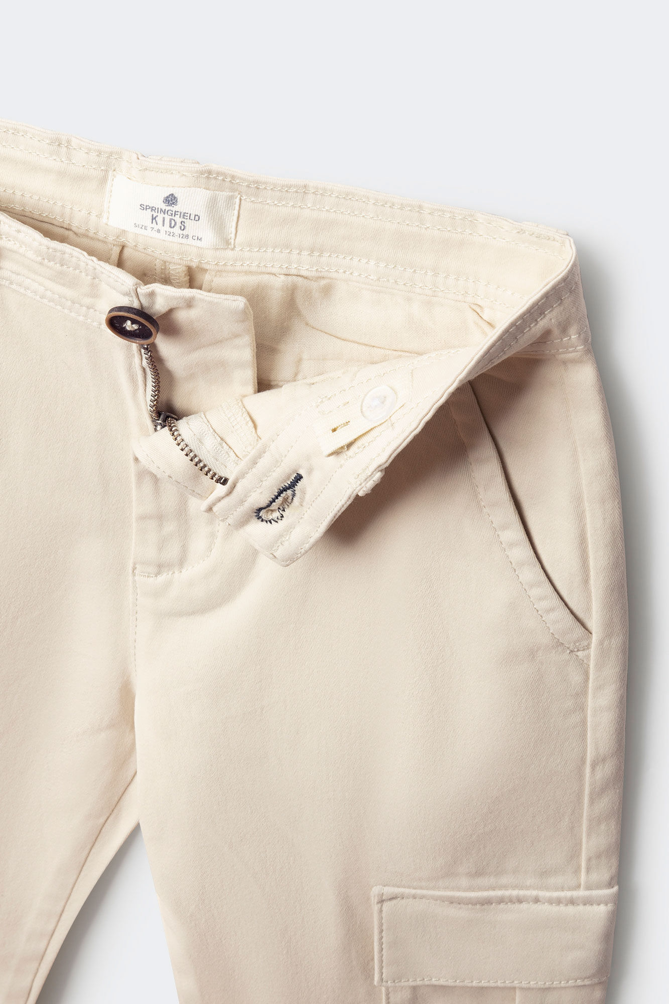 Springfield Kids Chinos cargo para ni&ntilde;os estampado