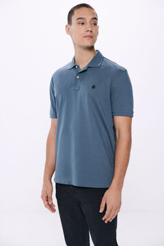 Springfield Polo piqué basico regular fit azul