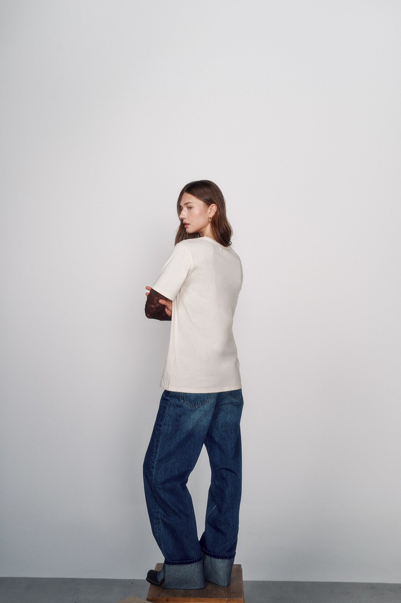 High Spirits Playera Stetson caf&eacute;