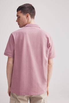 Springfield Polo estructura regular fit naranja