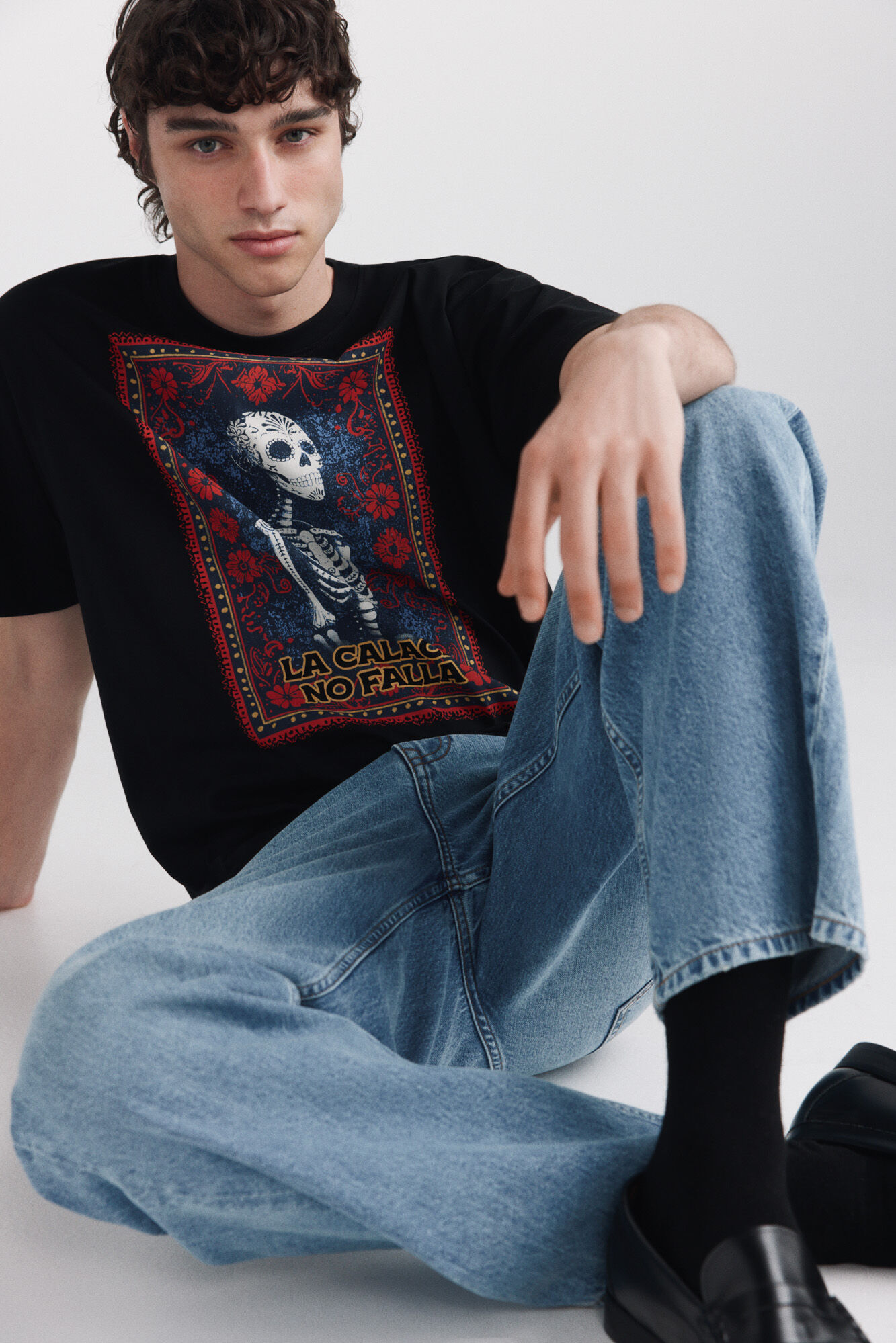 Springfield Playera D&iacute;a de Muertos Calaca