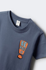 Springfield Kids Camiseta psicodelica niño azul indigo
