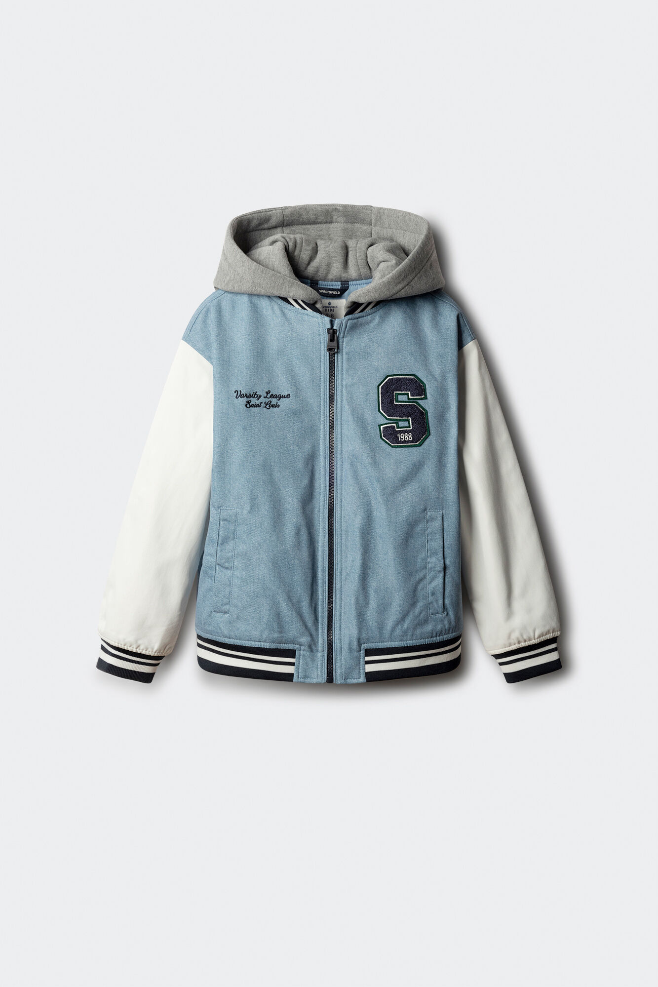 Springfield Kids Chaqueta varsity beisbolera ni&ntilde;o