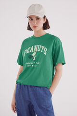 Springfield Playera Snoopy Peanuts verde
