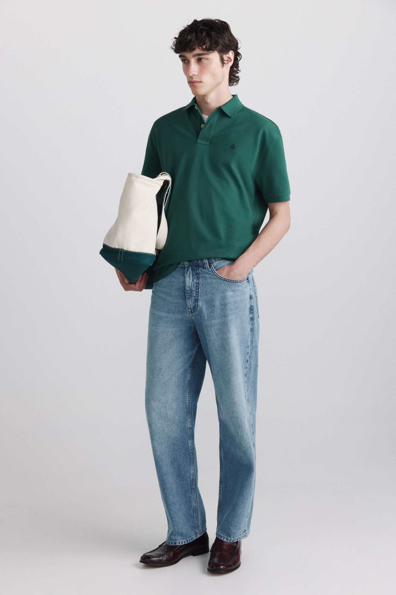 Springfield Polo de piqu&eacute; b&aacute;sico Springfield regular fit