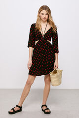 Springfield Vestido Poppy negro